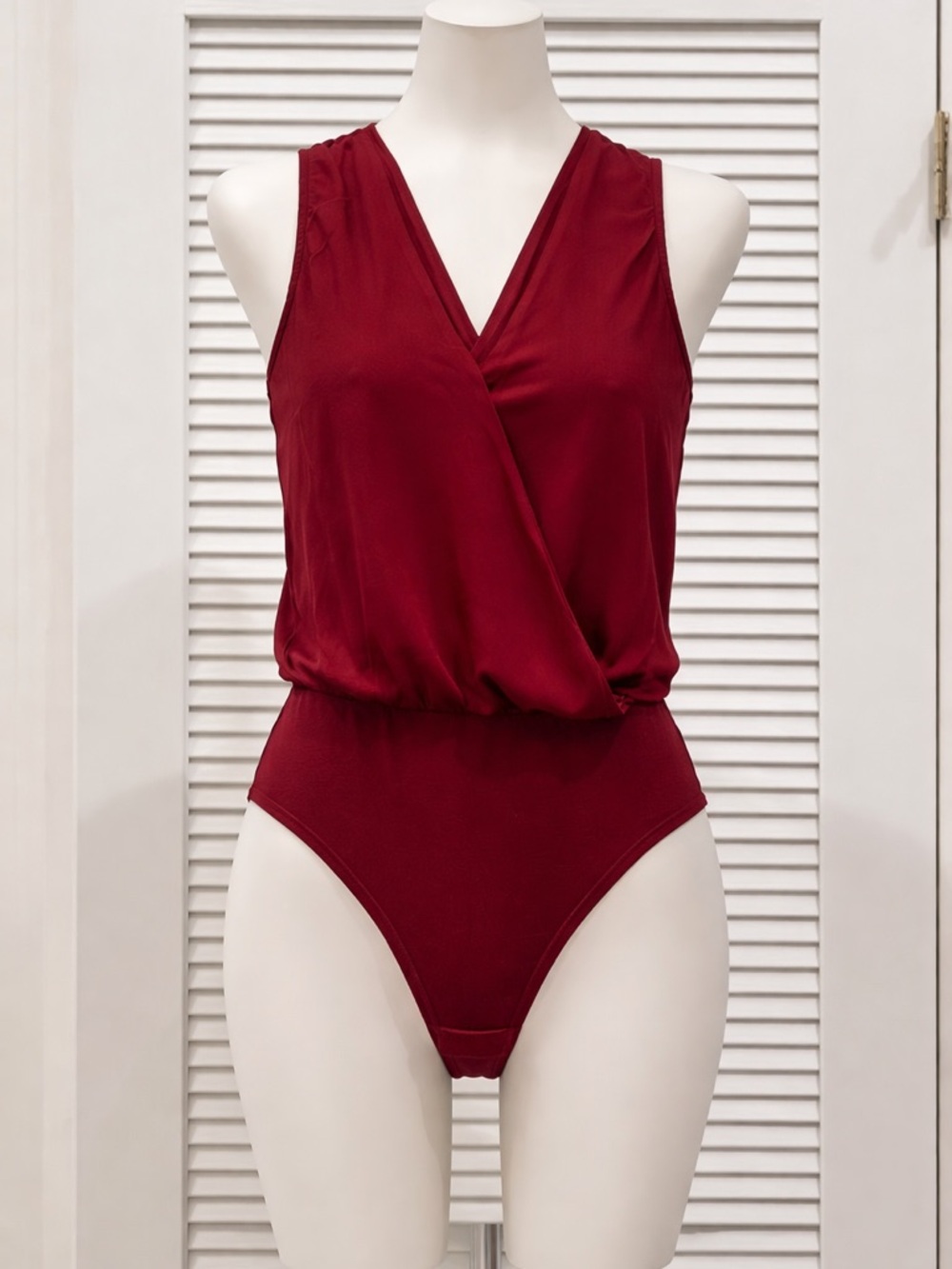 Forever 21 red bodysuit